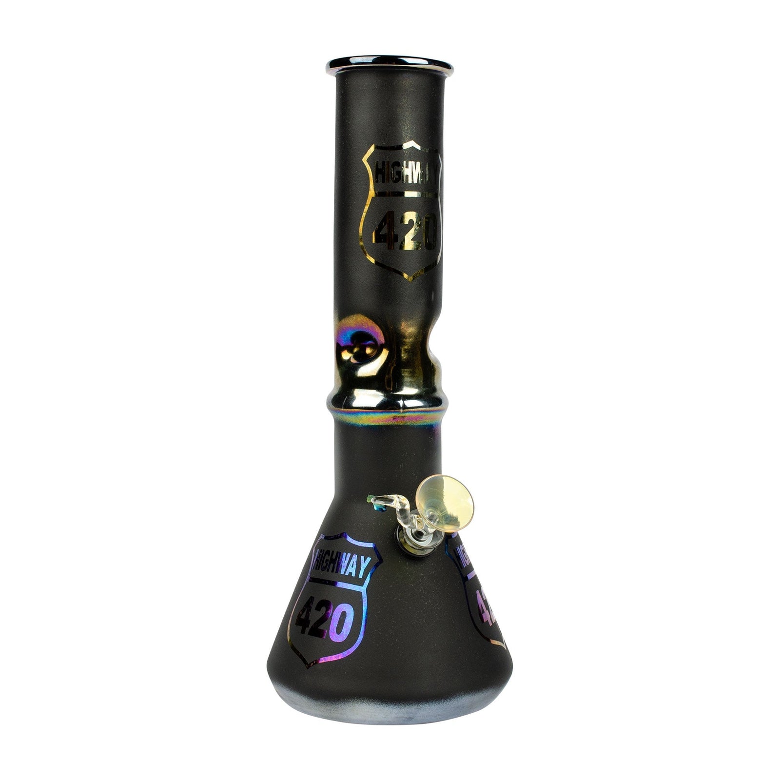 12" Metallic Hwy 420 Beaker