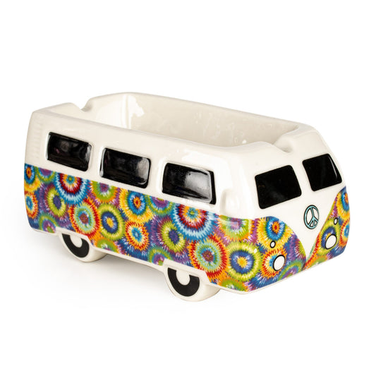 Flower Power Vintage Bus Ashtray