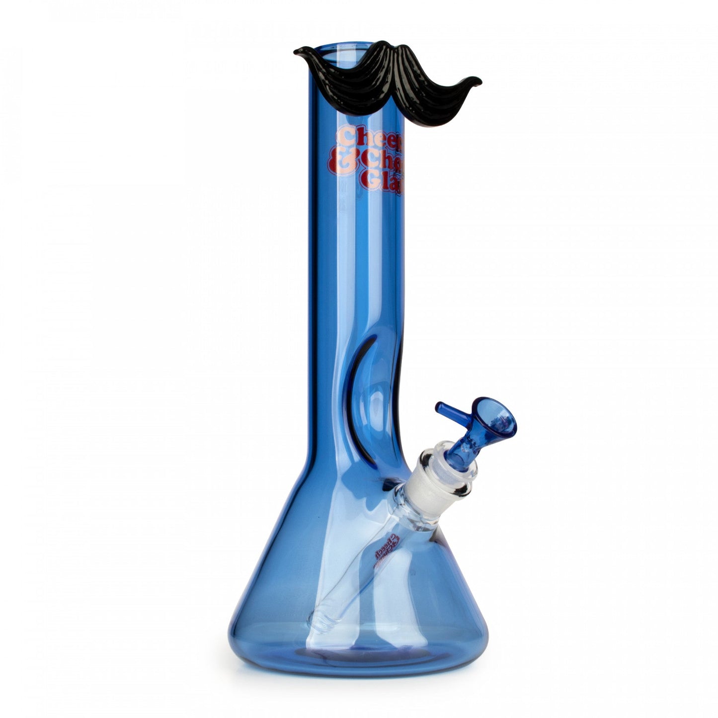 12" Moustache Ride Beaker Base Water Pipe