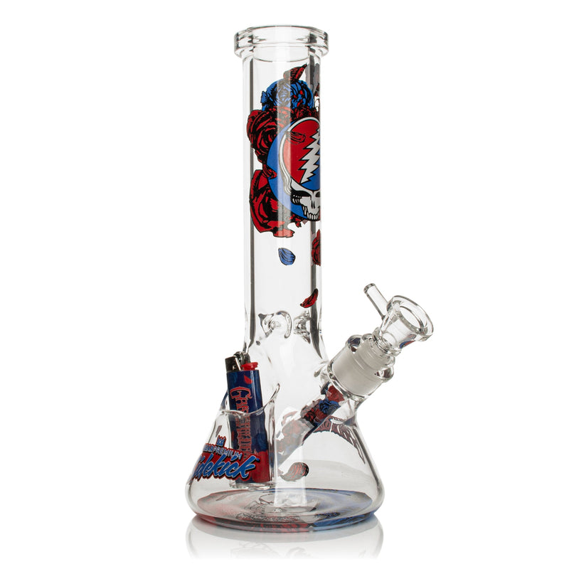 12" 7mm Thick Steal Your Face Sidekick Water Pipe (Limited Edition of 420)