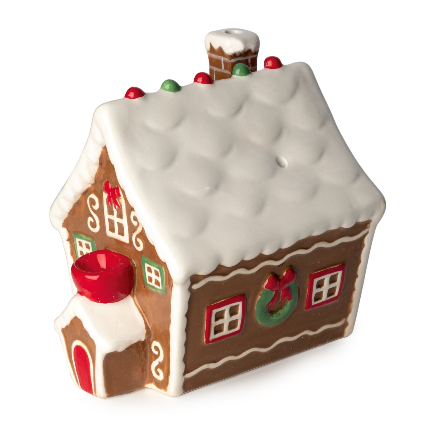 Ceramic Gingerbread House Pipe