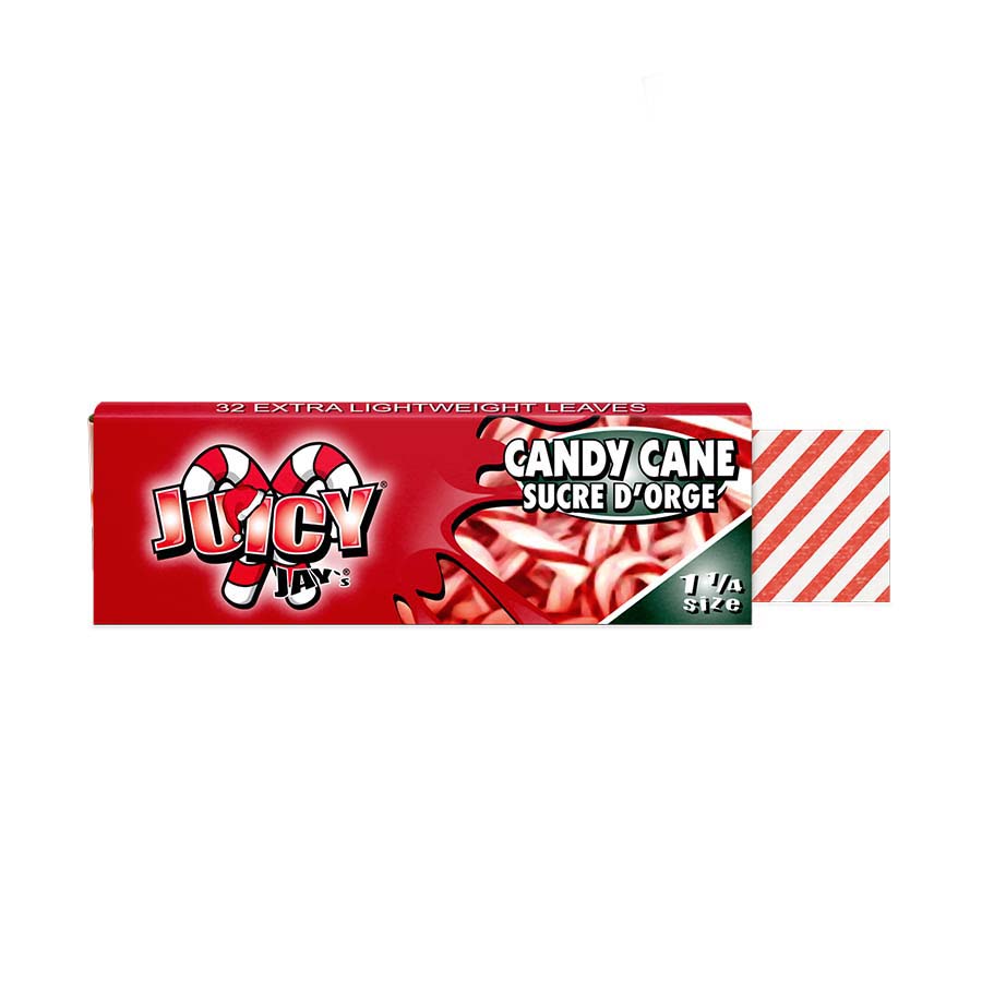 1¼ Candy Cane Rolling Papers (Display of 24)