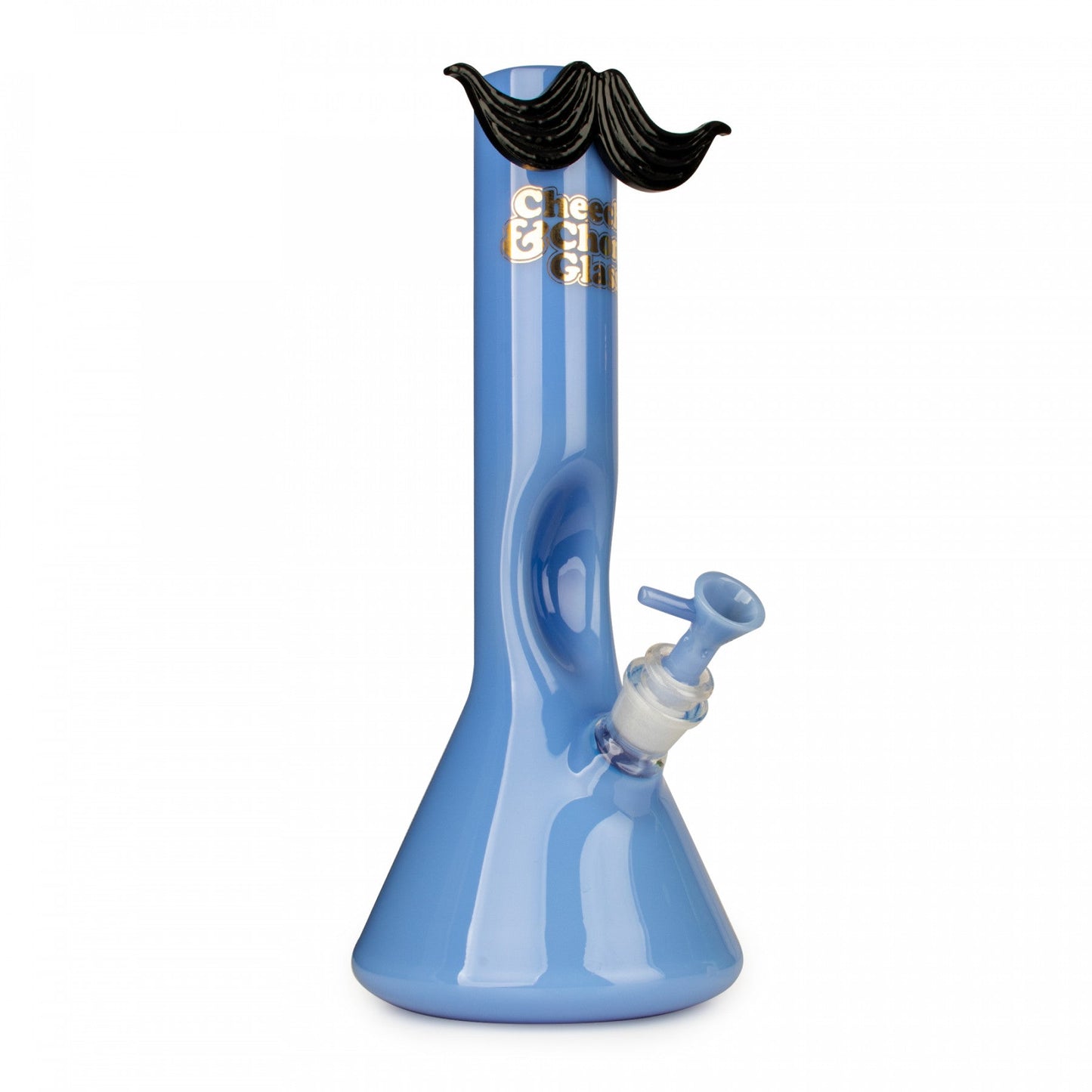12" Moustache Ride Beaker Base Water Pipe