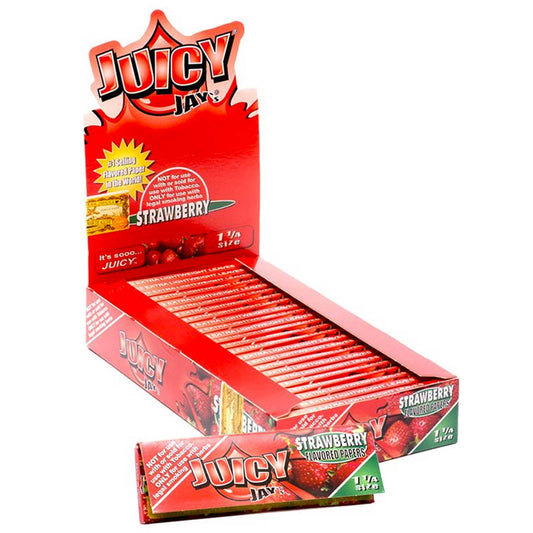 1¼ Strawberry Rolling Papers (Display of 24)