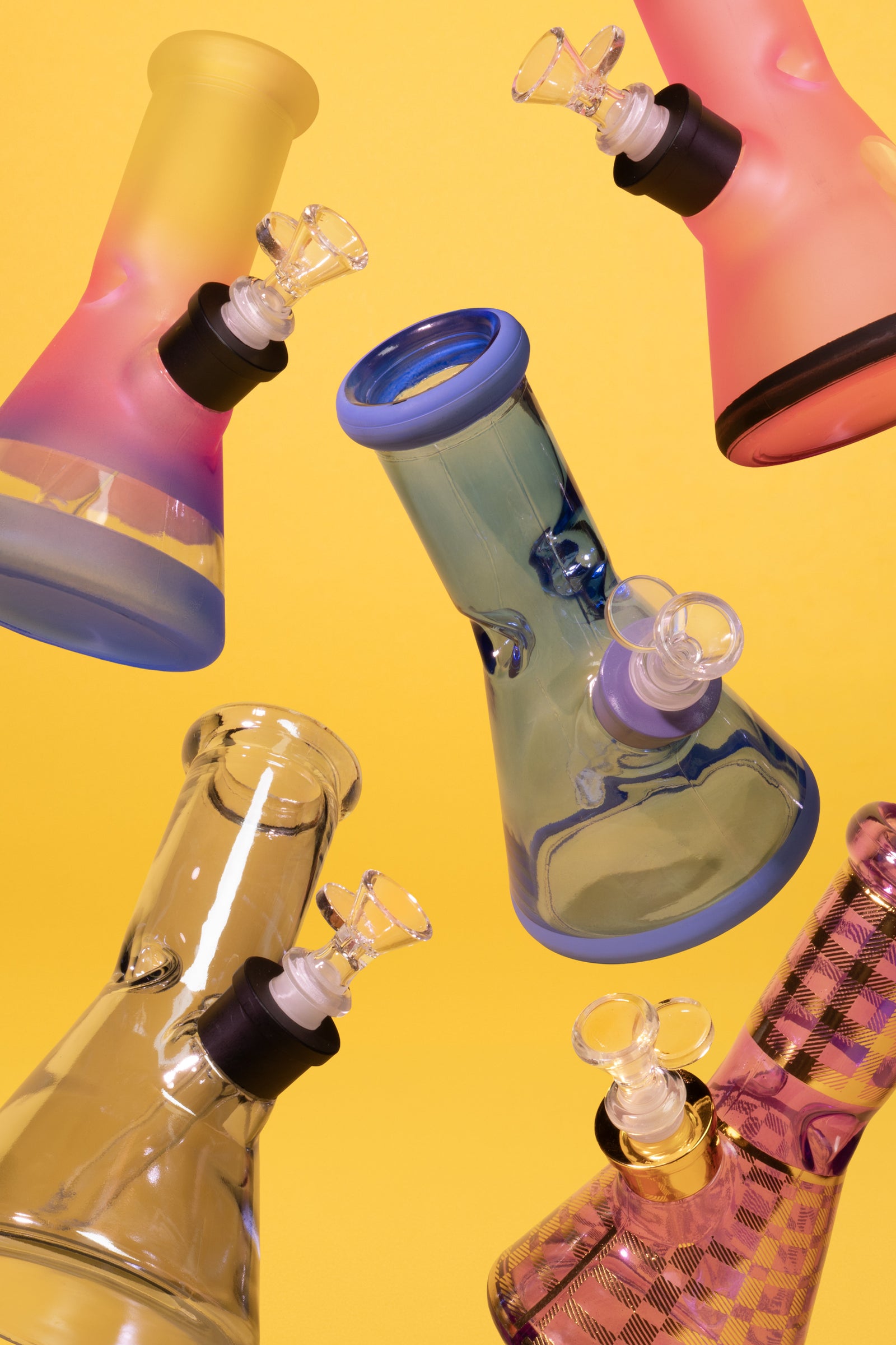 8" 7mm Thick Window Water Pipe