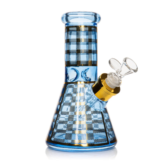 8" Gold Pattern Water Pipe
