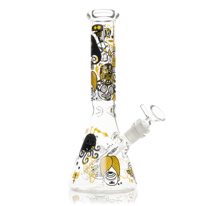 10" Faces Water Pipe (Assorted)