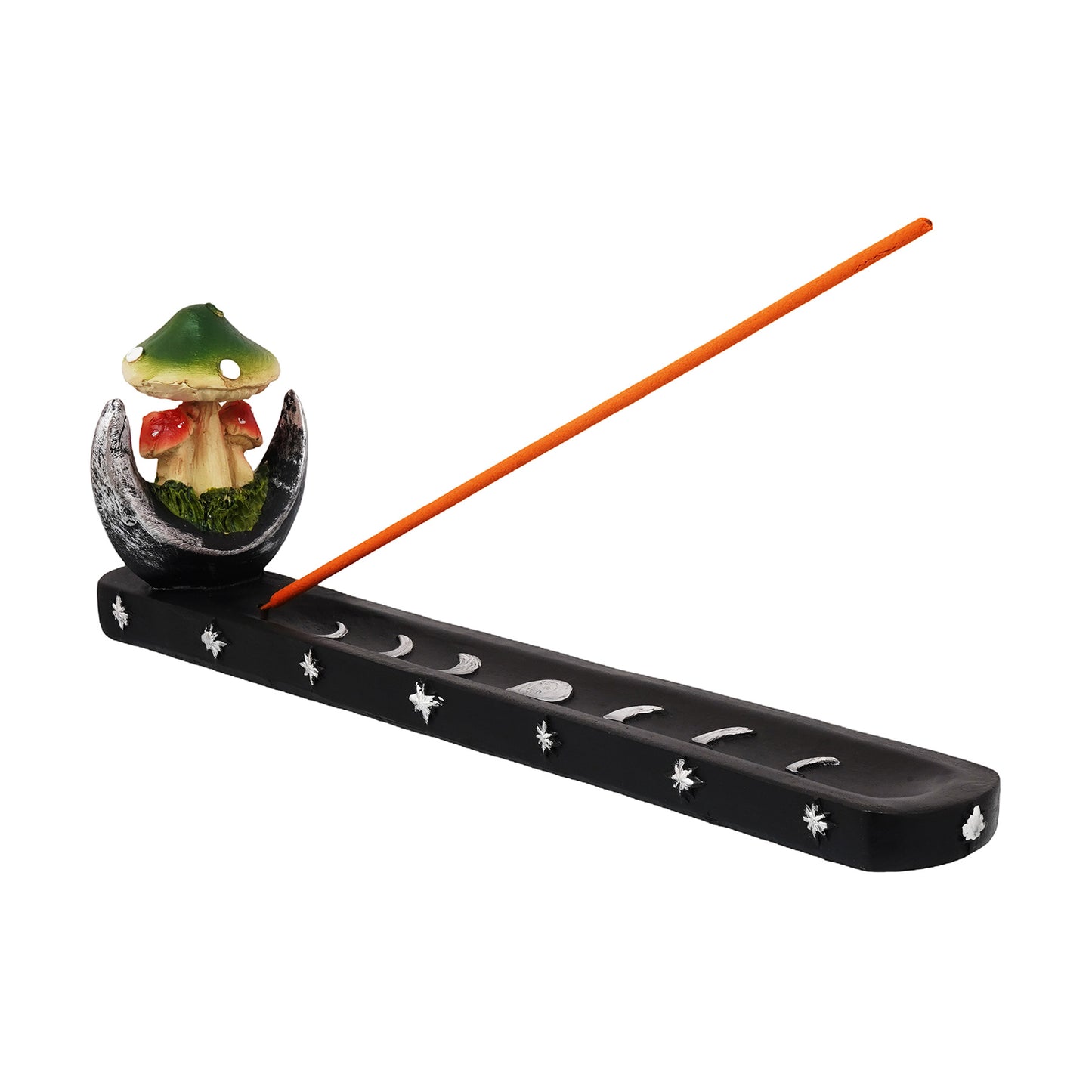 Mushroom on Moon Incense Burner