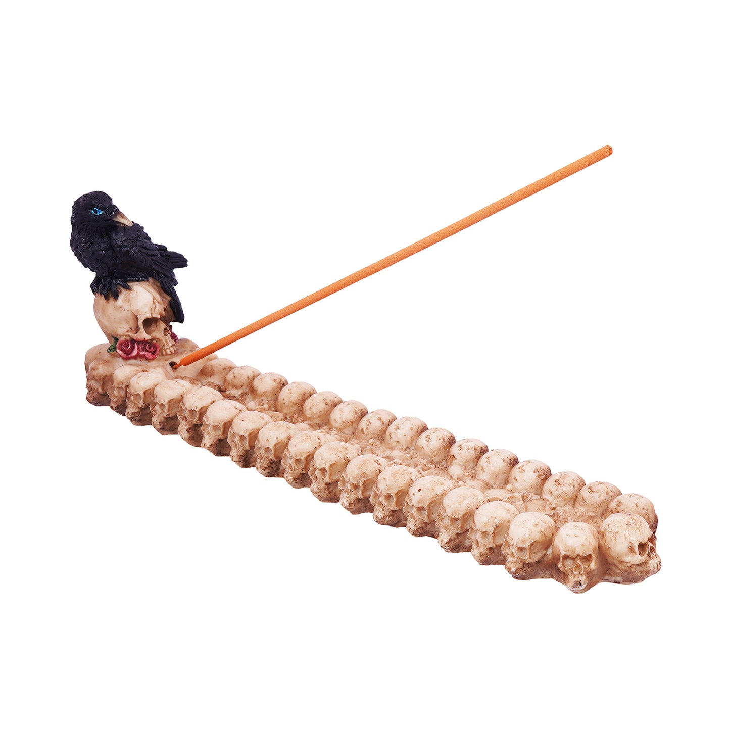 Skull & Raven Incense Burner