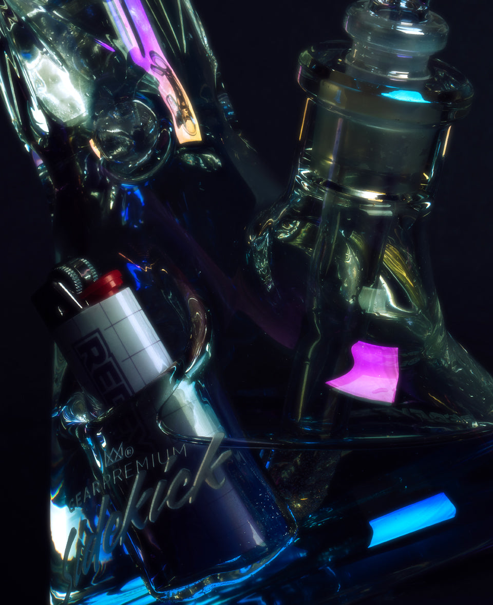 12" 7mm Thick Terminator Sidekick Water Pipe