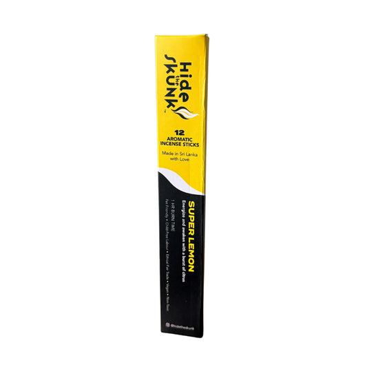 Super Lemon Incense Sticks (Pack of 12)