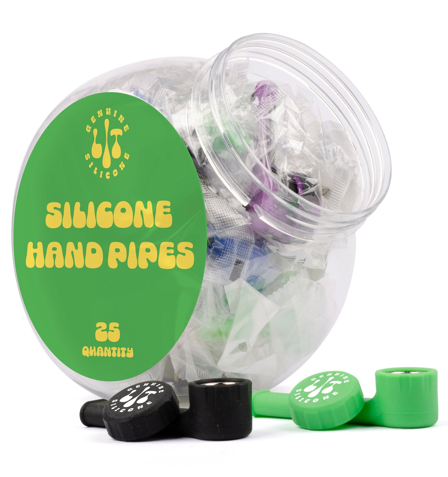 Hand Pipe Display Jar (Pack of 25)