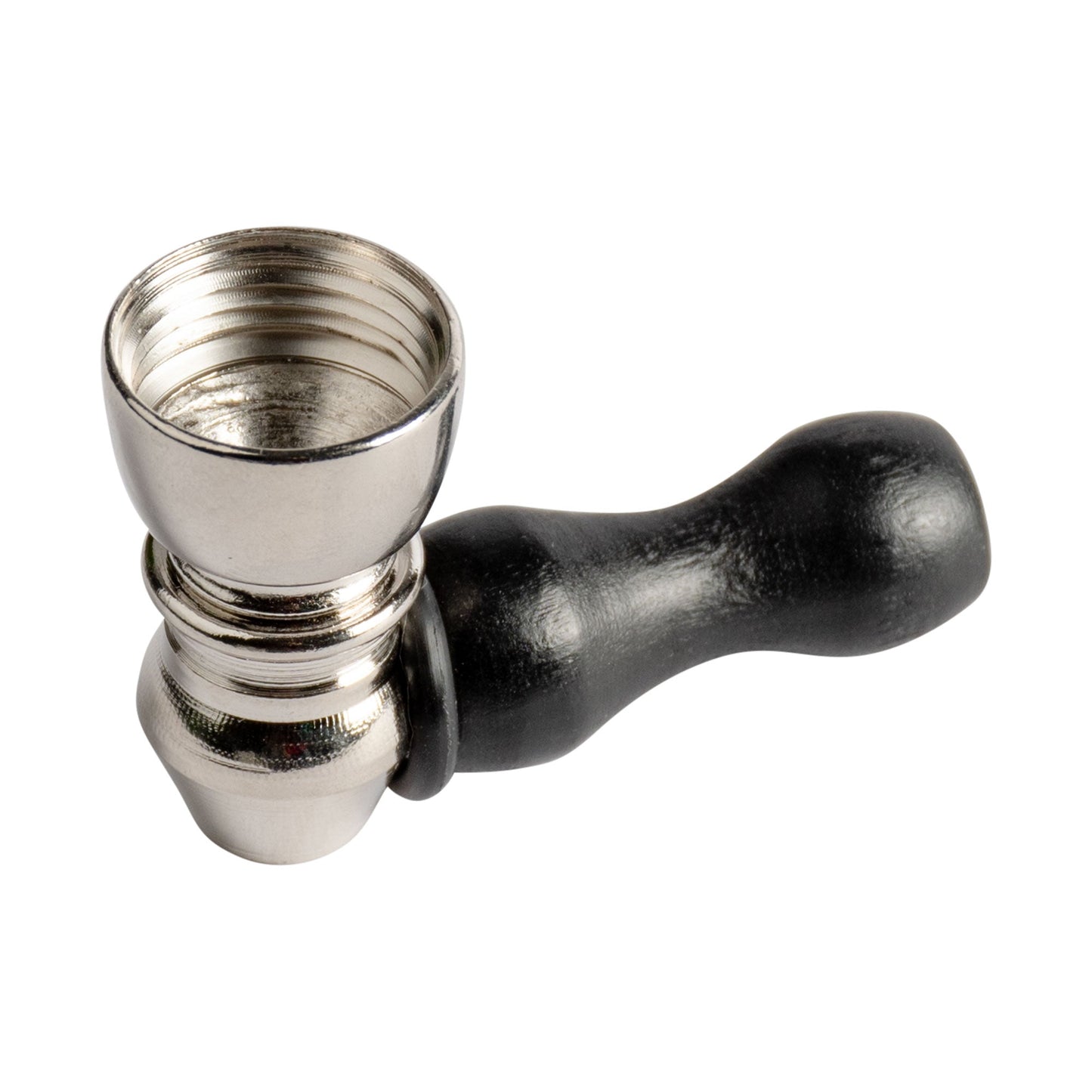 Mini Nickel & Wood Metal Pipe