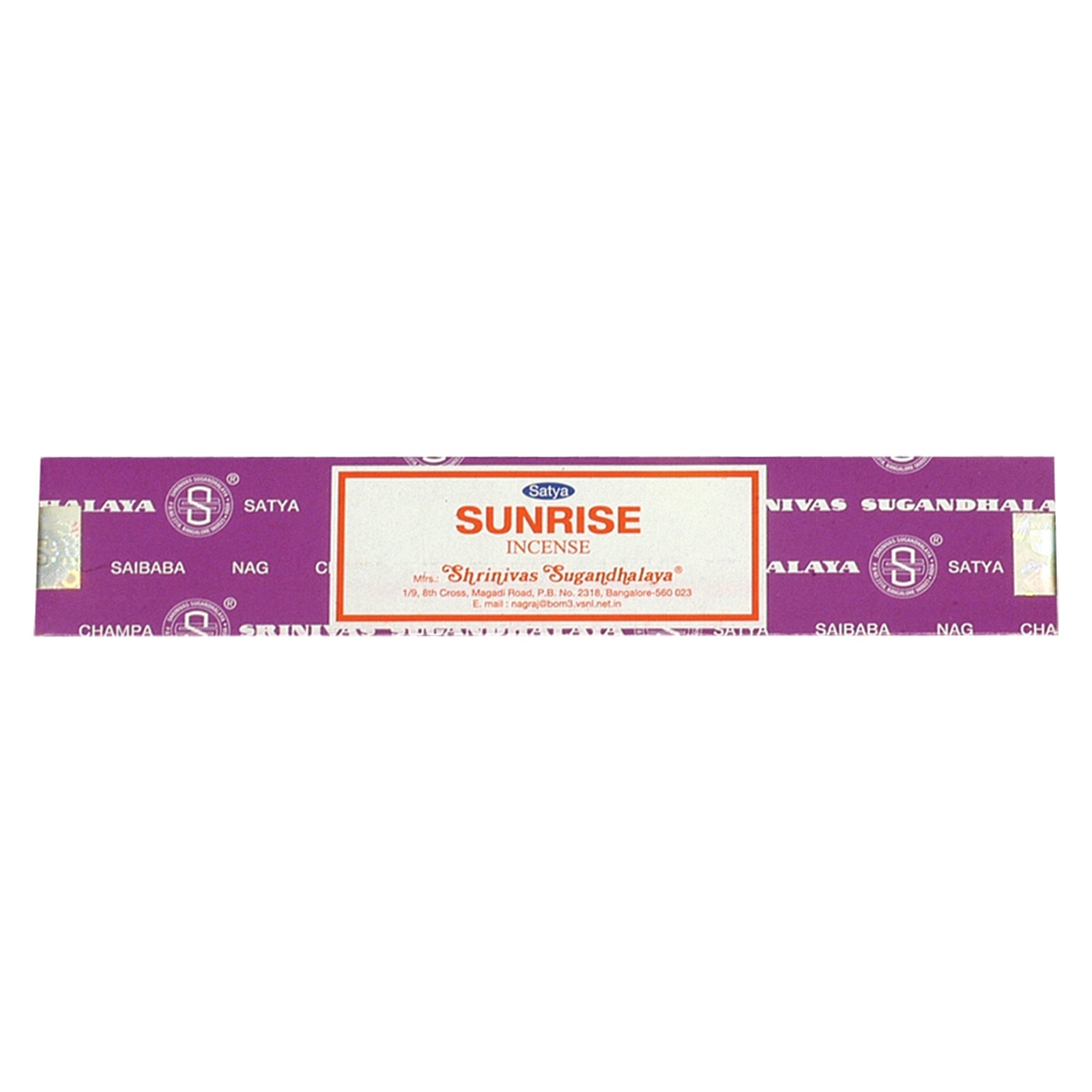 Sunrise Incense (12 Packs of 15g)