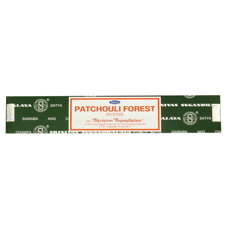 Patchouli Forest Incense (12 Packs of 15g)