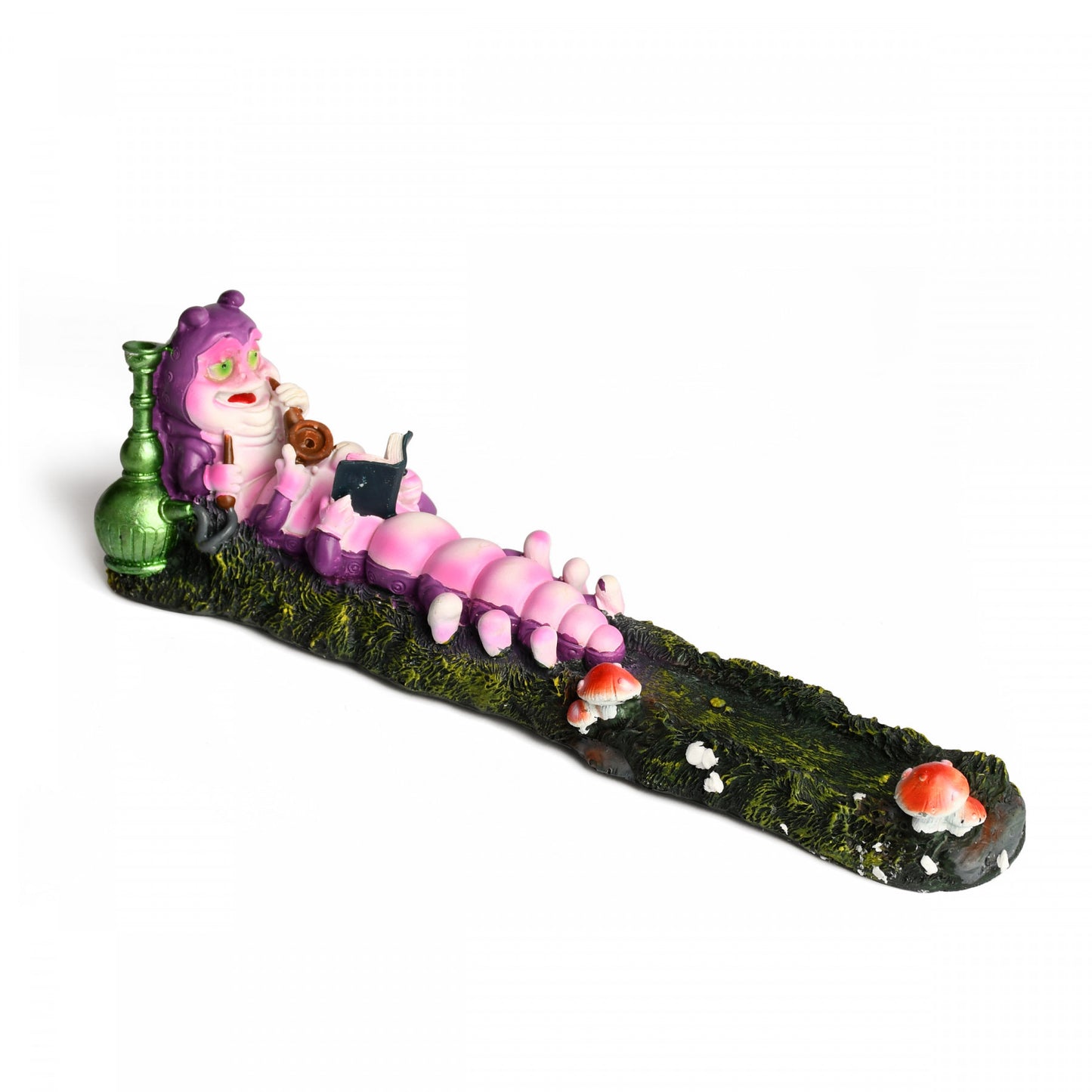 Smoking Caterpillar Incense Holder