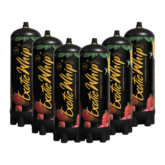 670g Strawberry Nitrous Oxide Cylinder (Case of 6)