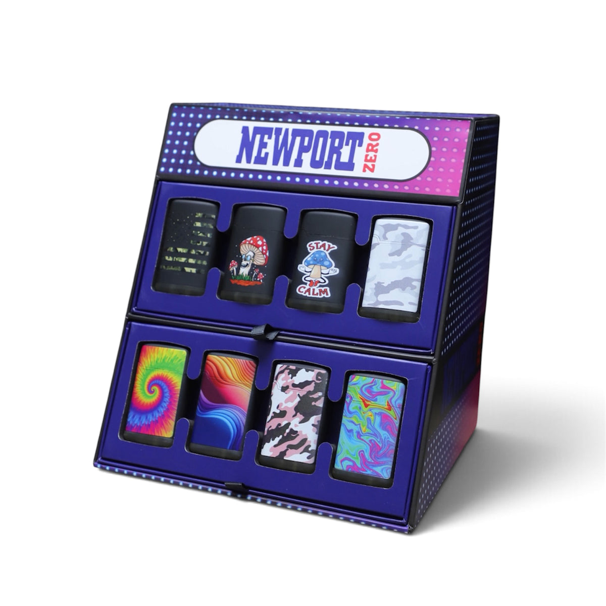 Assorted Single Flame Lighter (Display of 40)