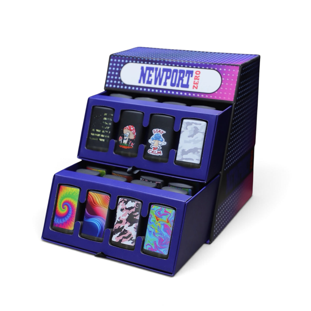 Assorted Single Flame Lighter (Display of 40)
