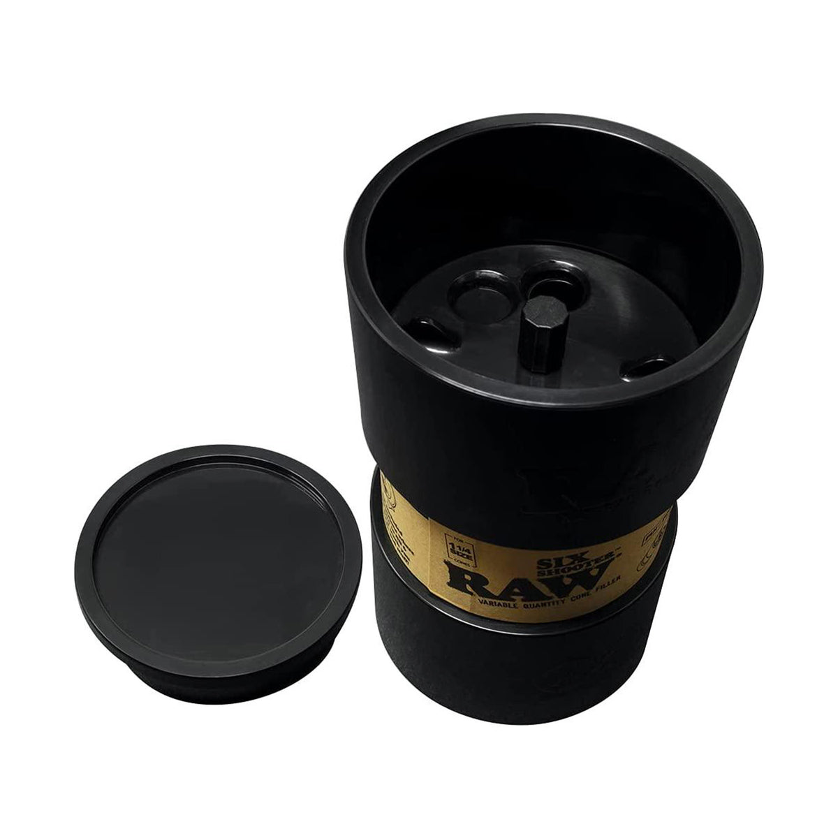 1¼ Black Six Shooter
