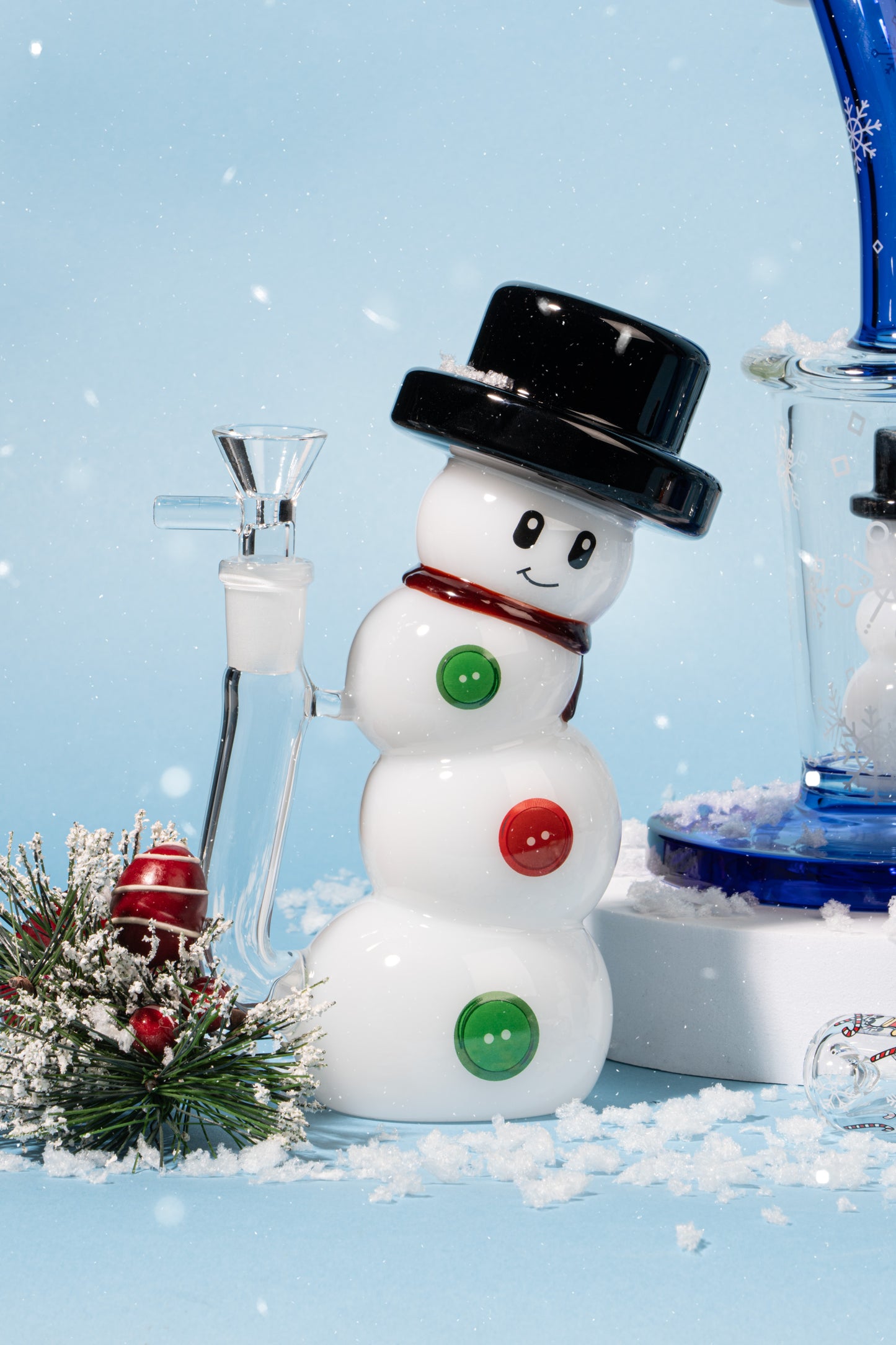 7" Snowman Bubbler