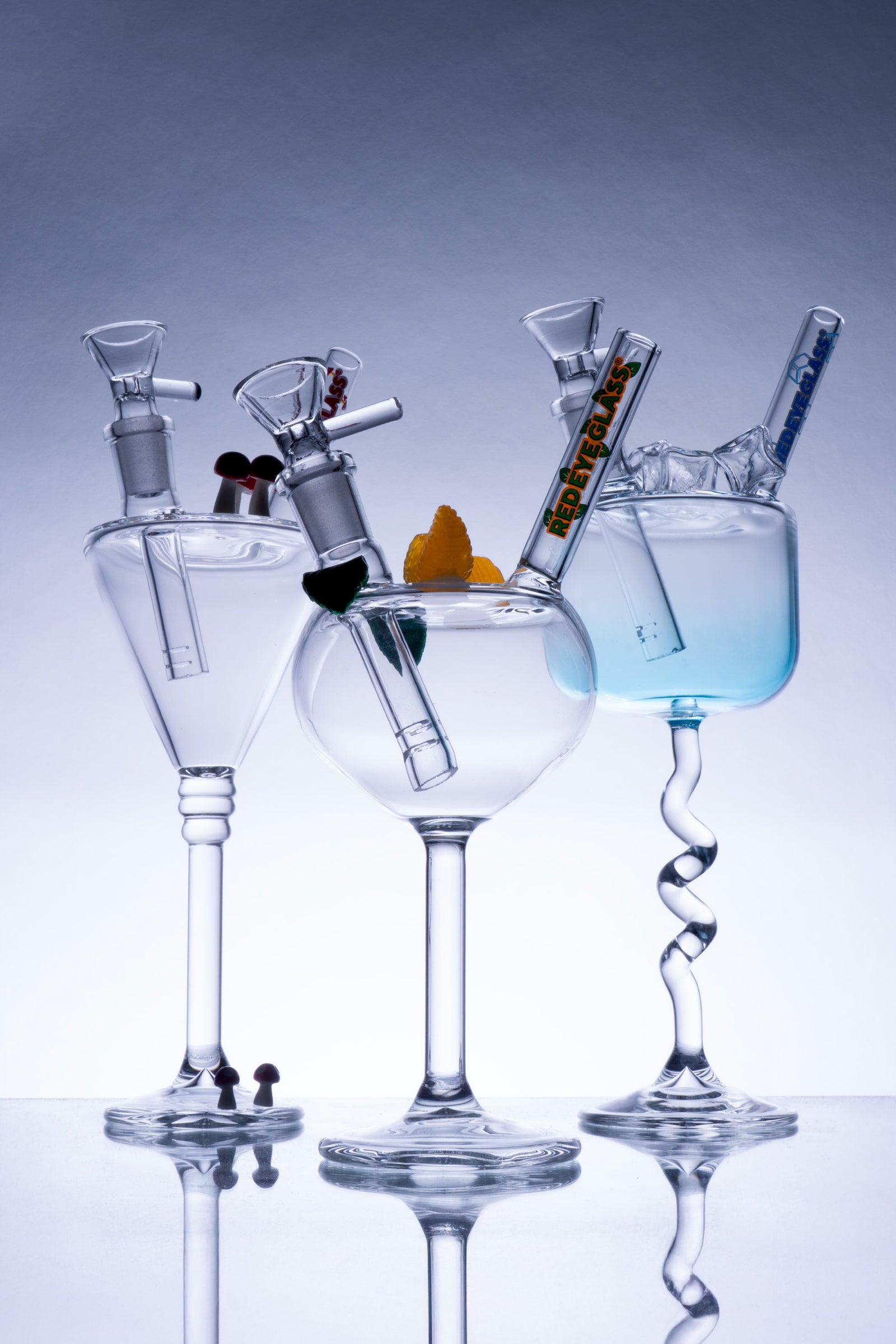 7.5" Sips O' Citrus Happy Hour Water Pipe