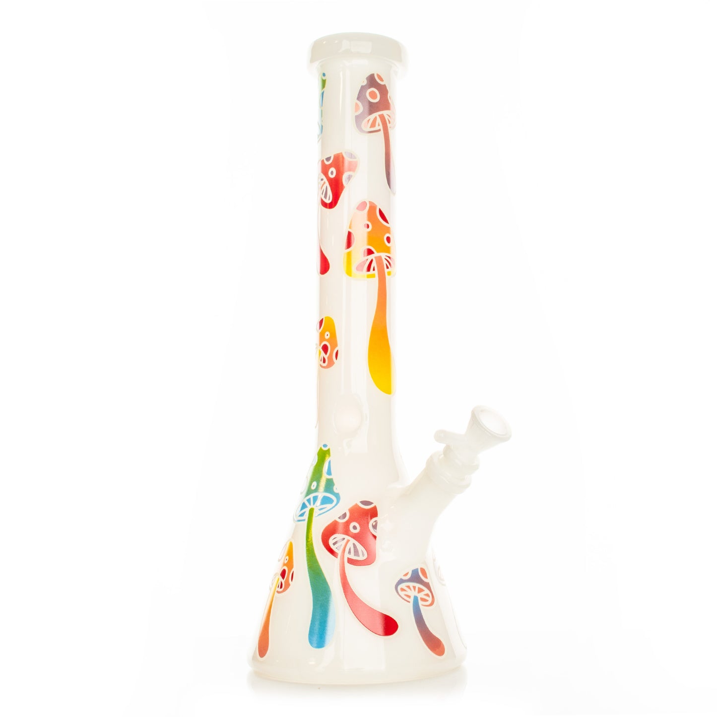 15" Glow-in-the-Dark Mushroom Magic Water Pipe
