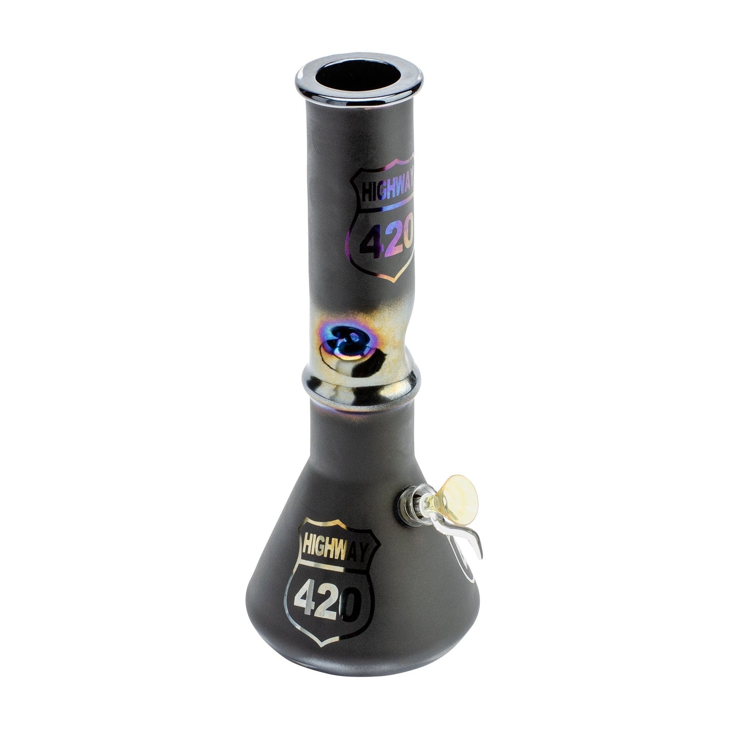 12" Metallic Hwy 420 Beaker