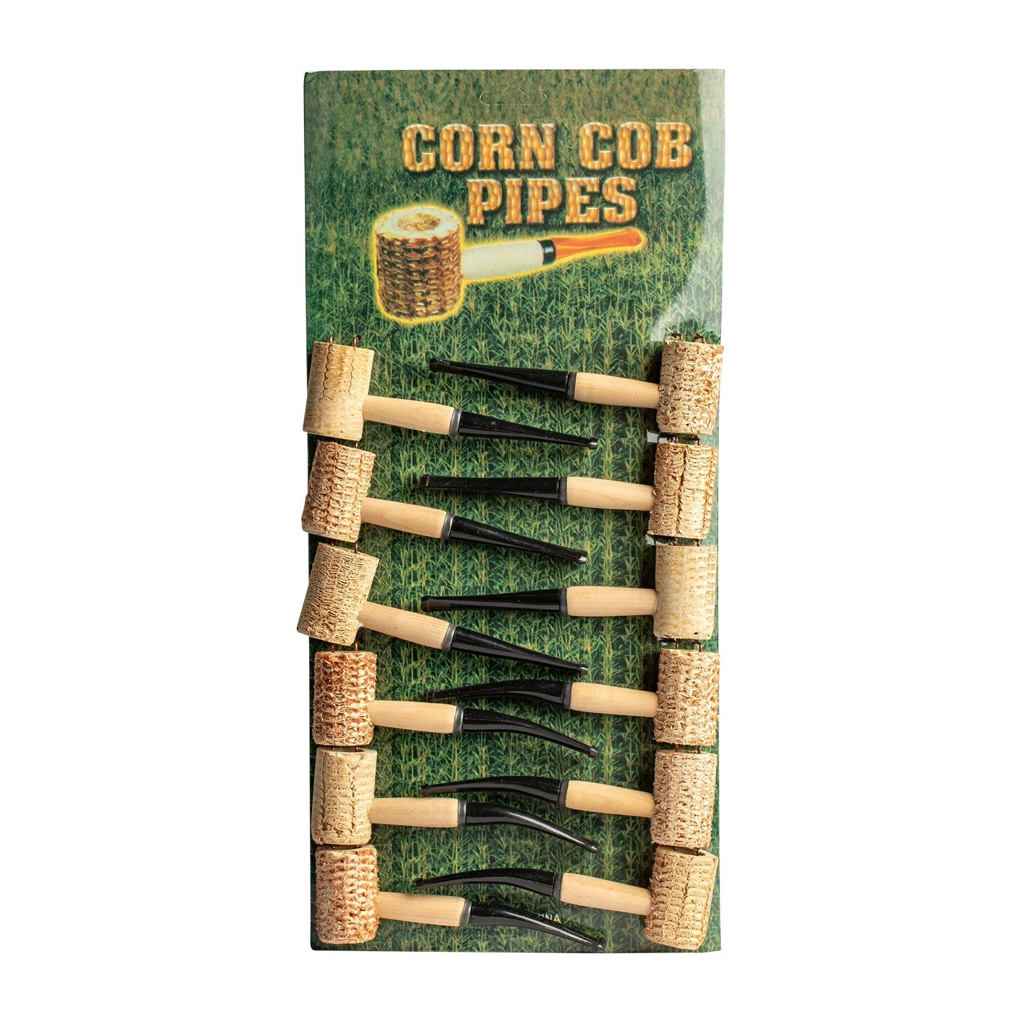 Corn Cob Pipe (Pack of 12)