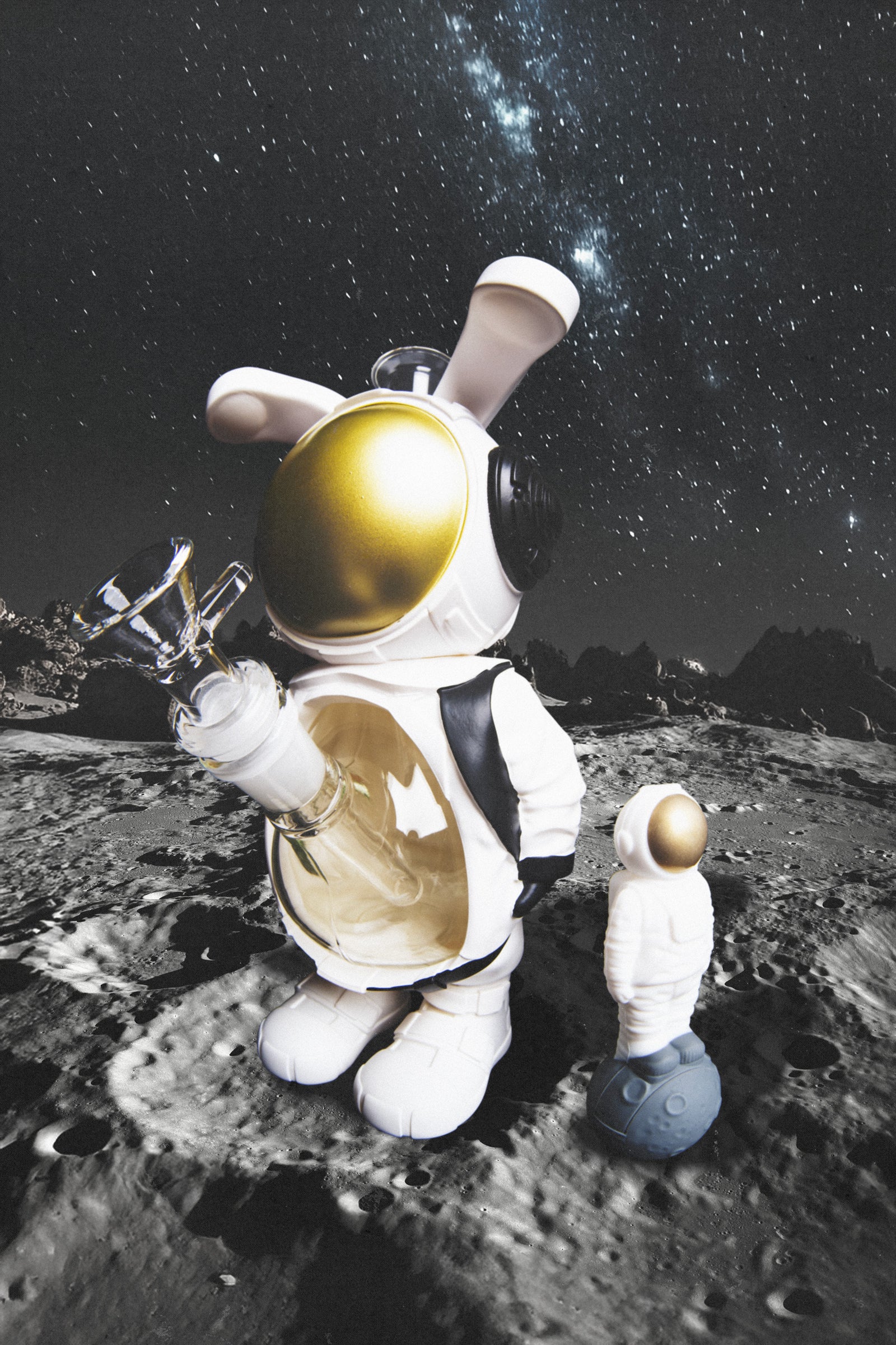 11.5" Astro Rabbit Water Pipe