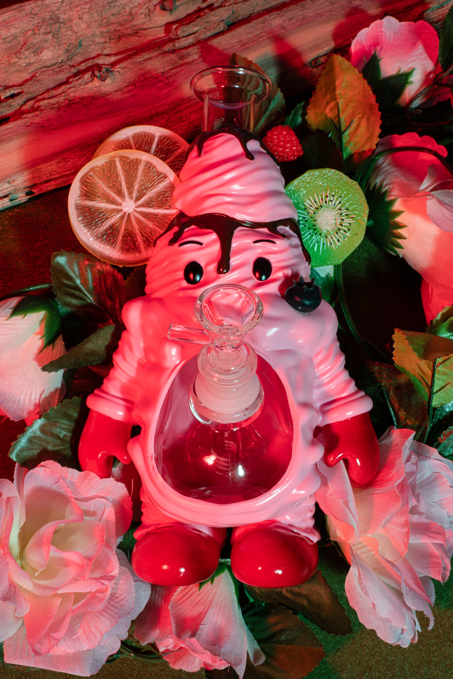 9" Ice Cream Man Water Pipe