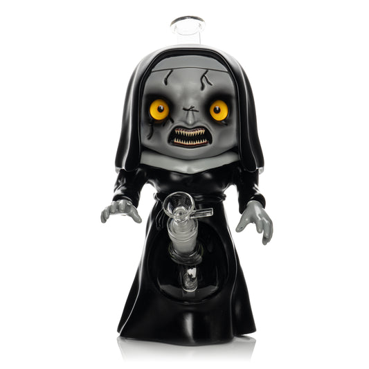 12" Ghost Nun Water Pipe