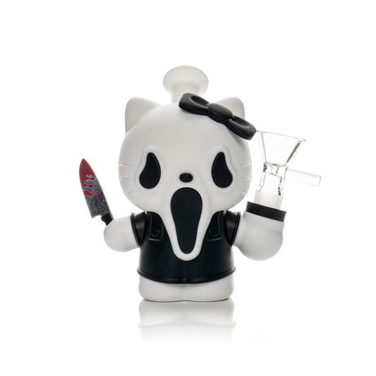 4.75" Yell-O Cat Water Pipe