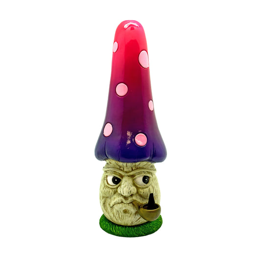 11" Mushroom Man Tower Incense Burner