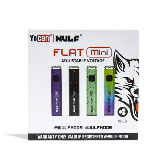 Flat Mini Vaporizers (Display of 9)