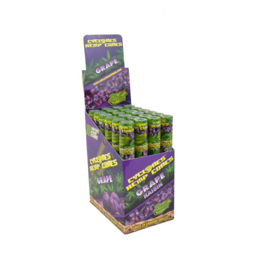 Grape Hemp Wraps (Display of 24)