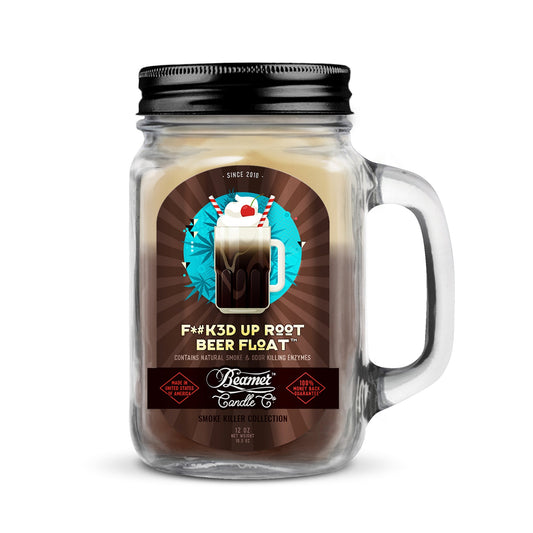 12oz F*#k3d Up Root Beer Candle