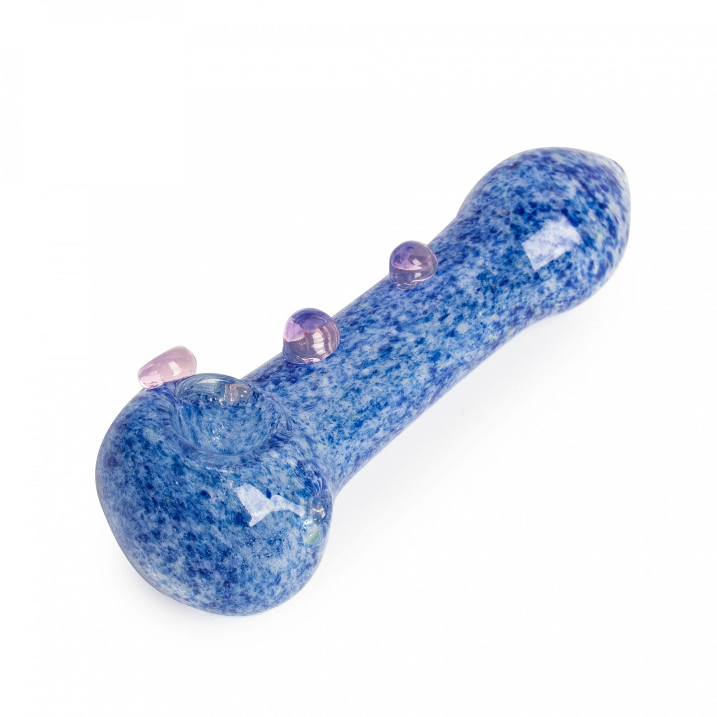 3" Spoon Hand Pipe W/Dots