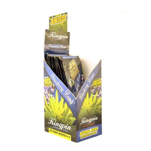 Blueberry Bomb Hemp Wraps (Display of 25)