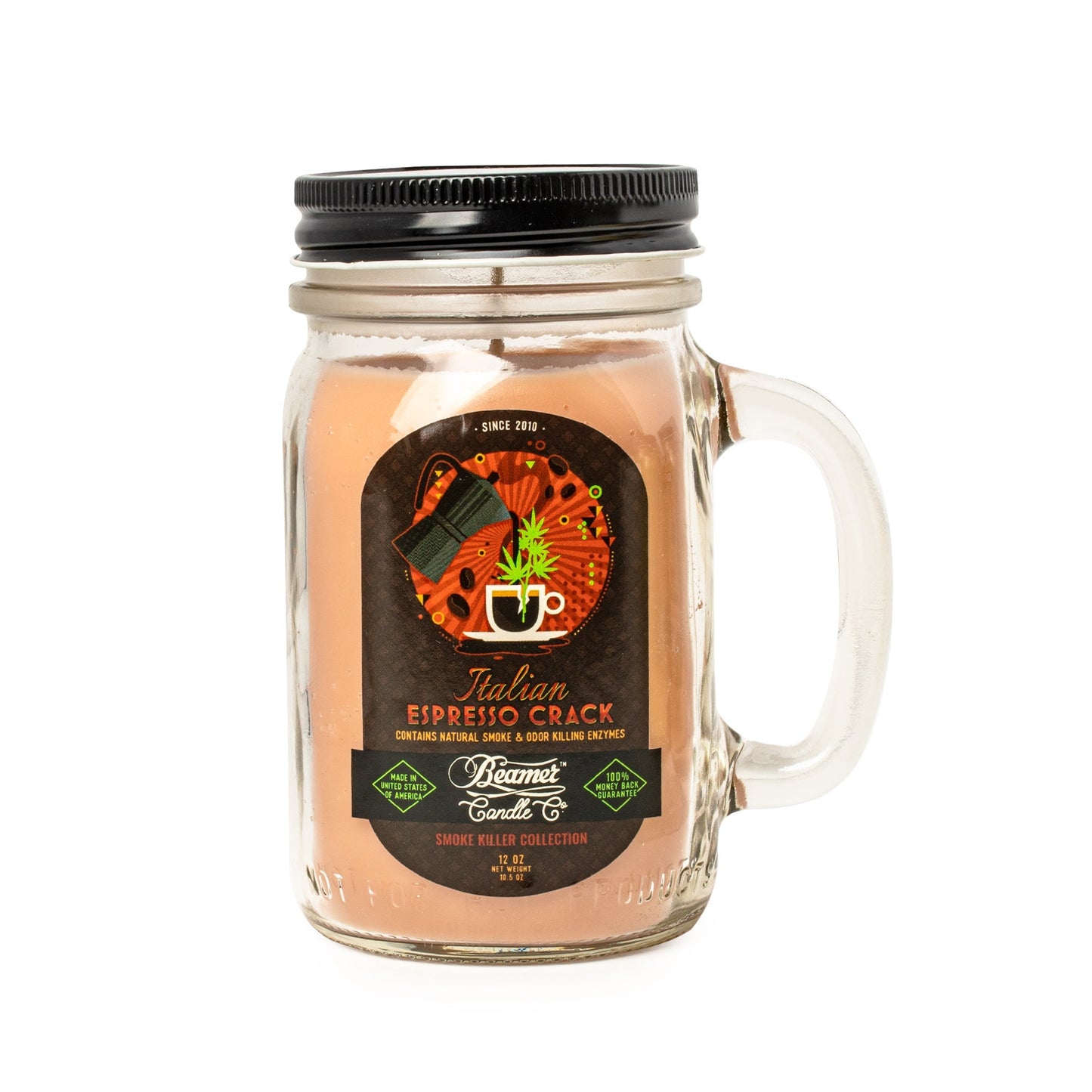 12oz Italian Espresso Crack Candle