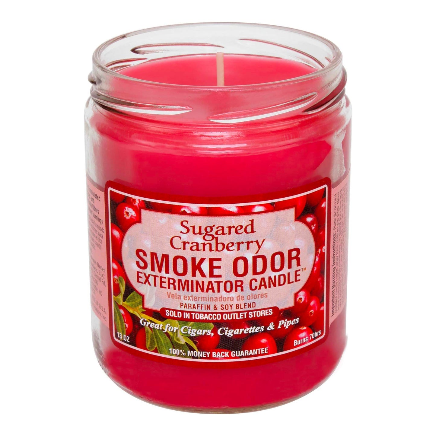 13oz Sugared Cranberry Candle (Seasonal)