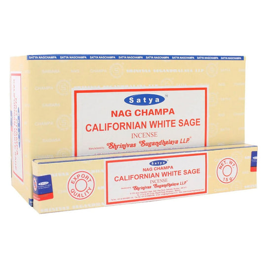 California White Sage Incense (12 Packs of 15g)