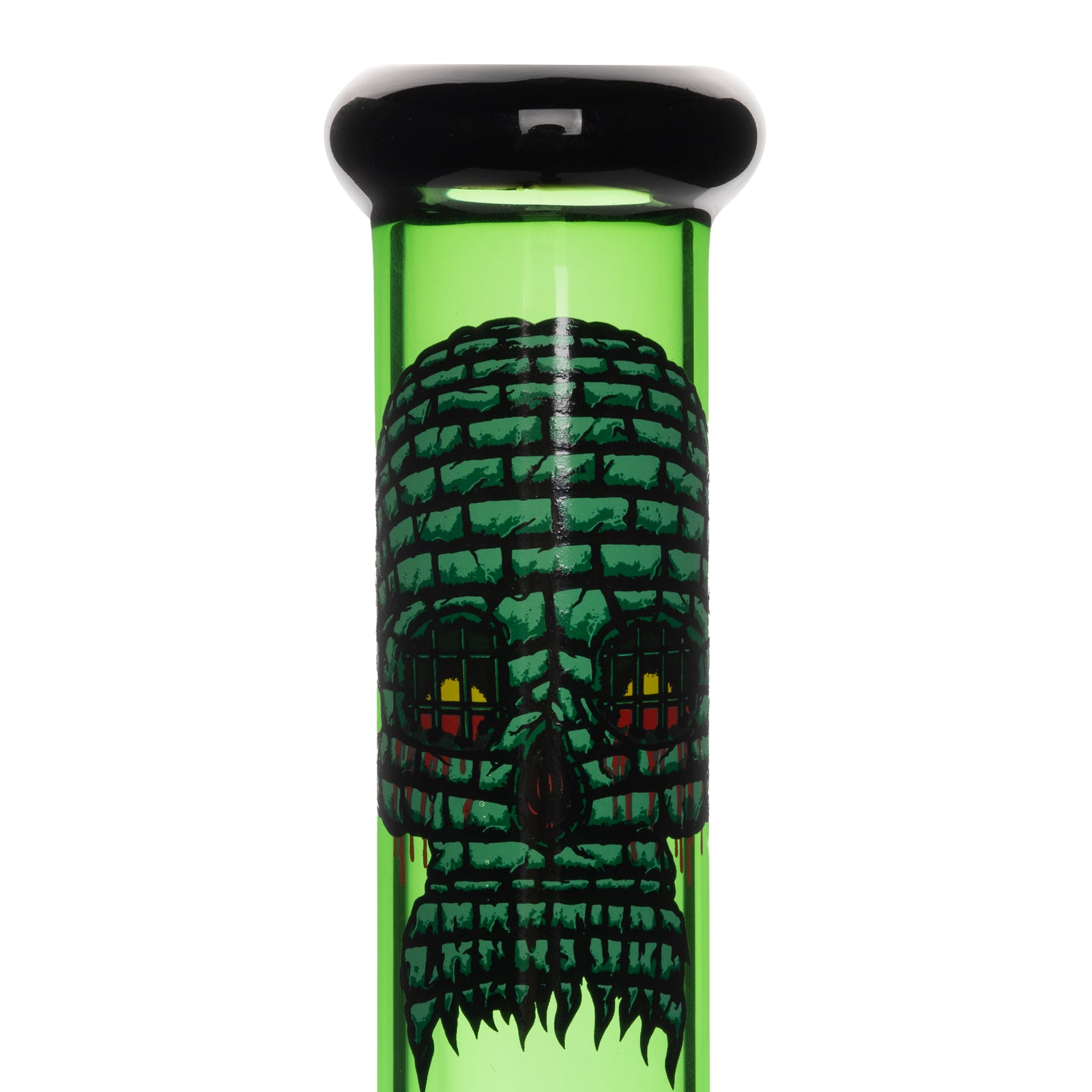 10” Doom Skull Water Pipe