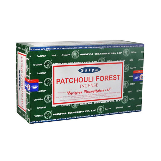 Patchouli Forest Incense (6 Packs of 100g)