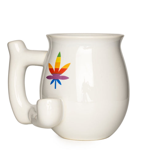 Rainbow Leaf Mug Pipe