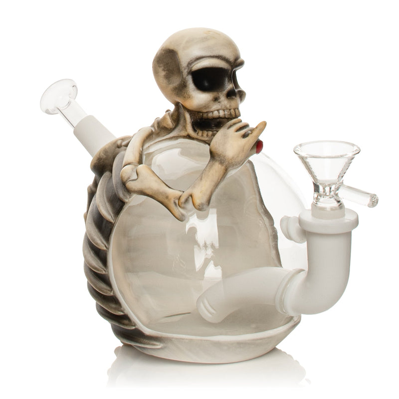 6" Skeleton Bubbler