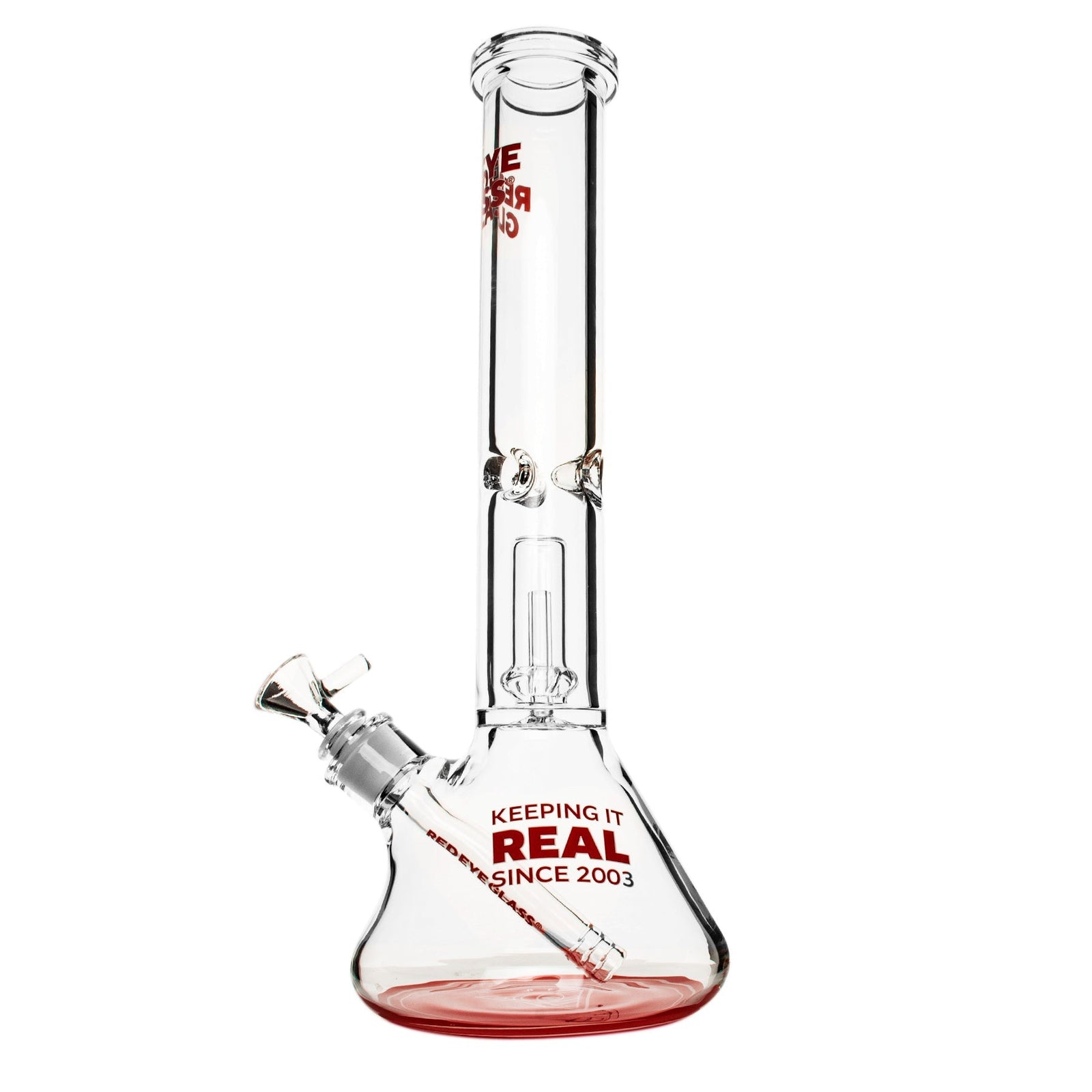 15" 7mm Thick Modern Since 2003 Dual Chamber Beaker Base Water Pipe