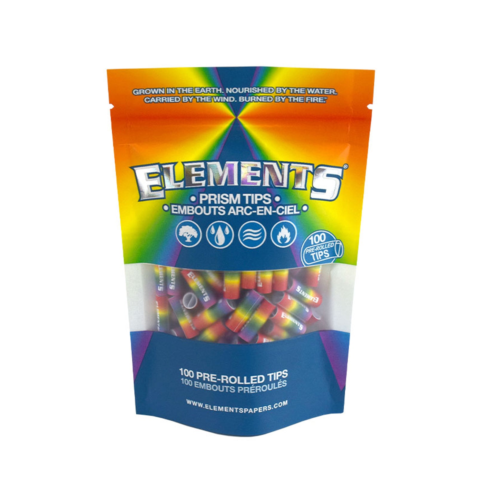 Rainbow Prism Tips (Bag of 100)