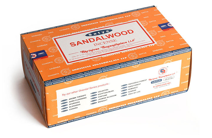 Sandalwood Incense (12 Packs of 15g)