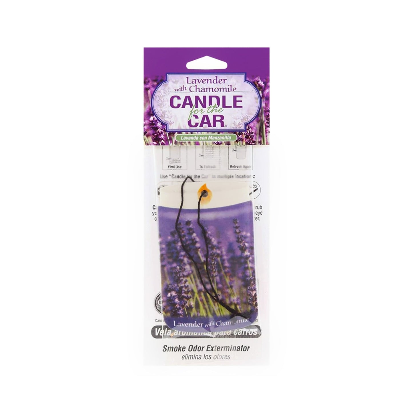 Lavender with Chamomile Car Hanger